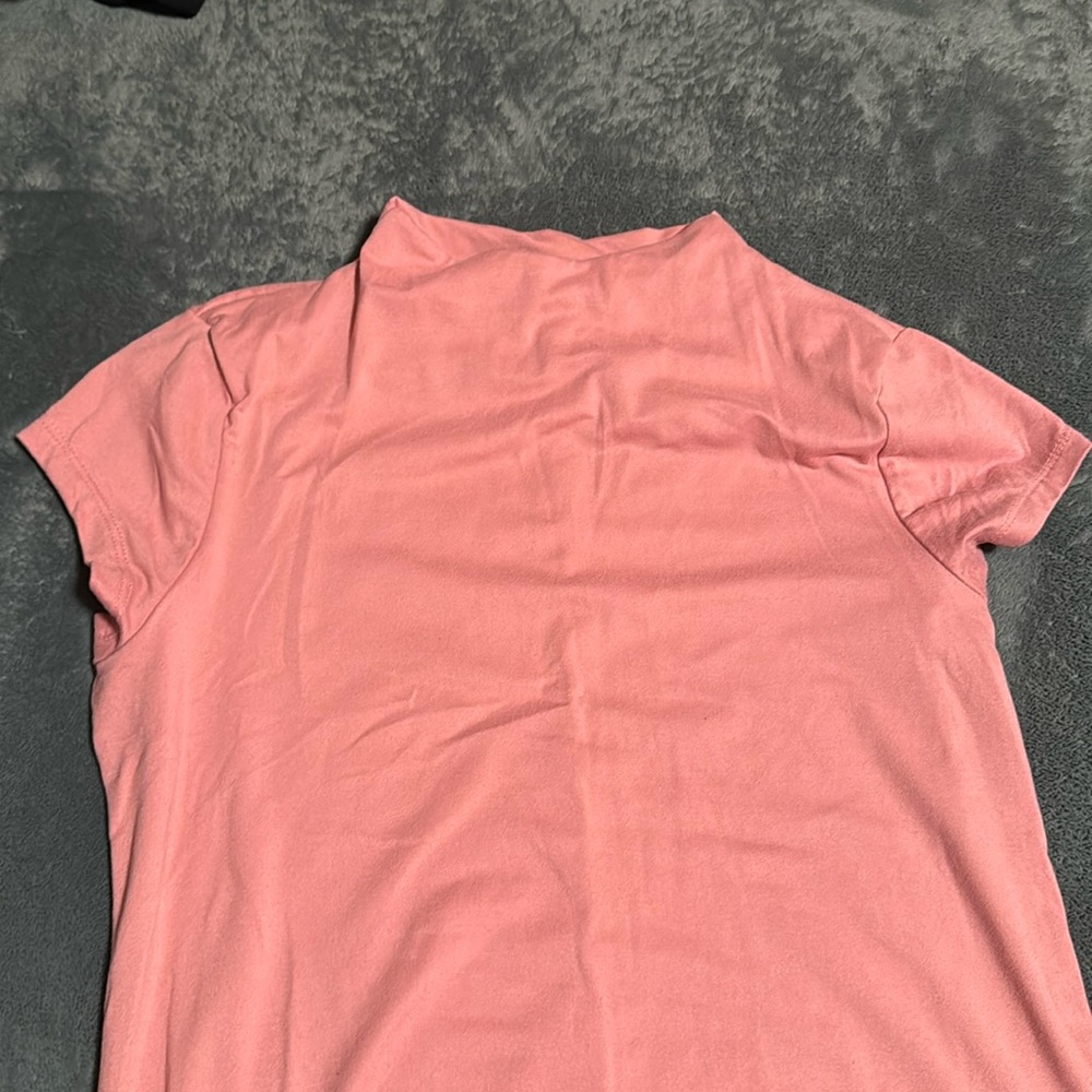 A medium length dress.